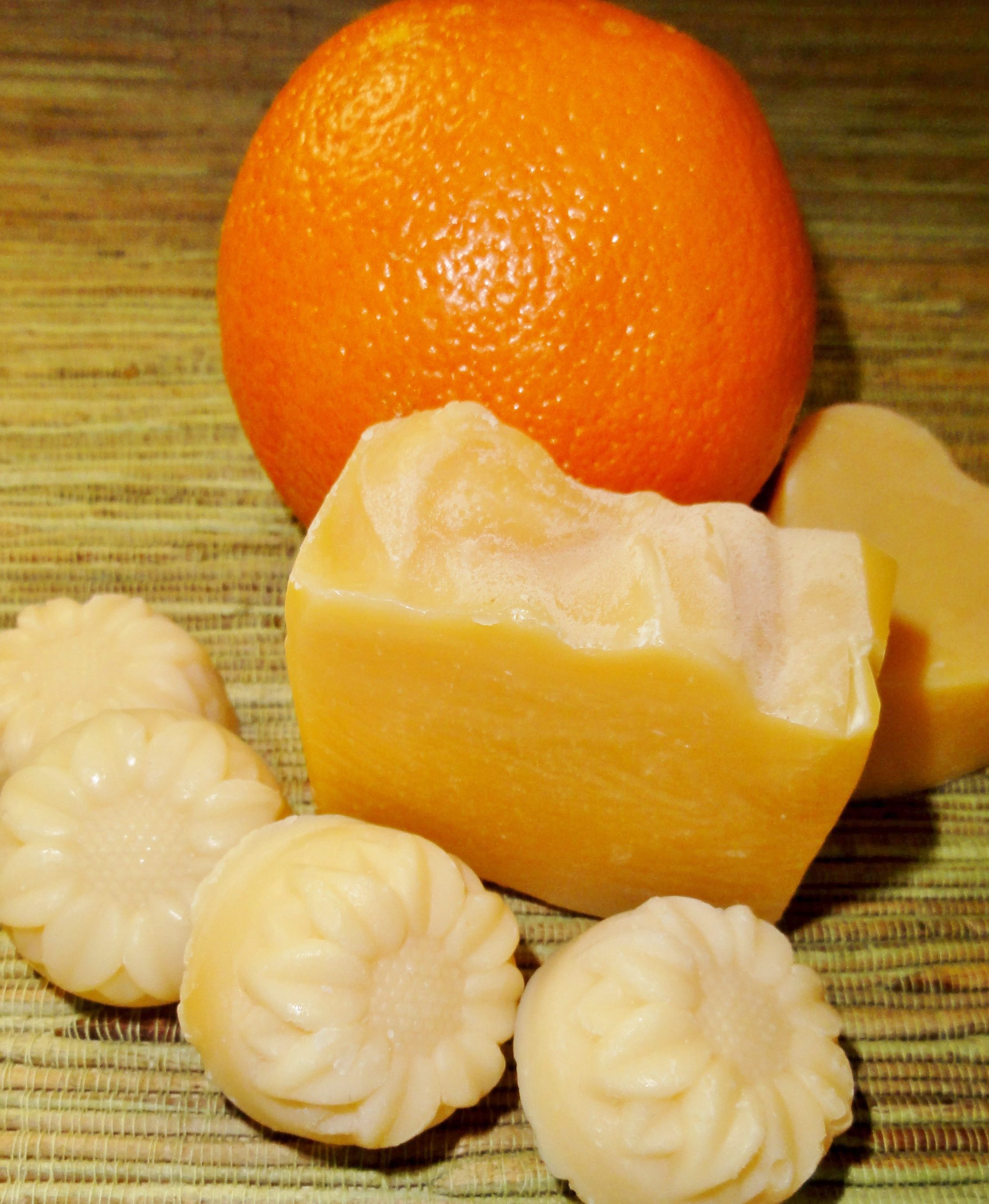 Narancs illóolaj szappanban